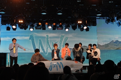 前野さんほか7人のメインキャストが登壇したLOVE＆ART最新プロジェクト「WAVE!!」制作発表会の画像14