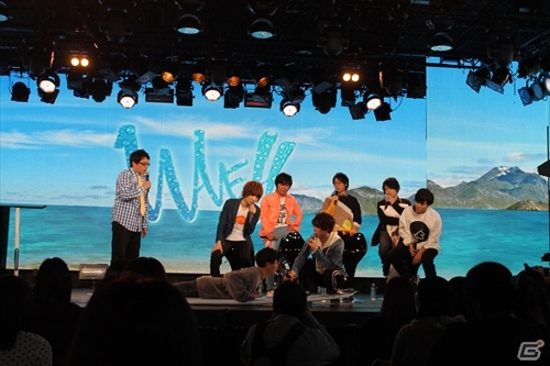 前野さんほか7人のメインキャストが登壇したLOVE＆ART最新プロジェクト「WAVE!!」制作発表会の画像15