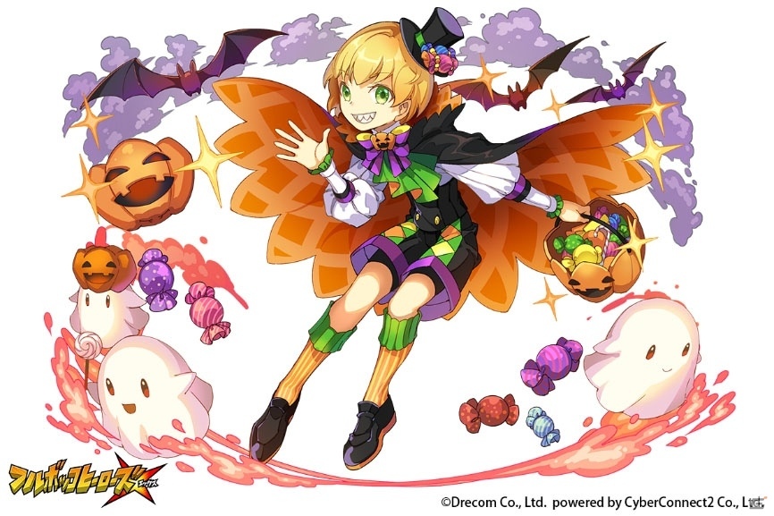 「フルボッコヒーローズX」ハロウィン仕様のヒーローが手に入るレアガチャとクエストが開催！の画像5