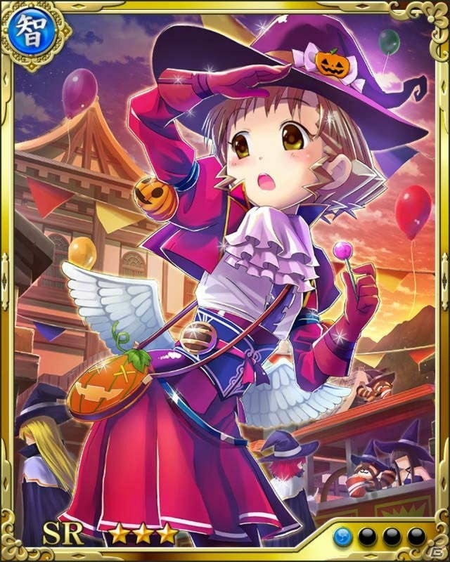 戦国炎舞 Kizna にてイベント ハロウィン英傑 魔女っ娘とお菓子な仮装大会 が開催 の画像 ゲーム情報サイト Gamer