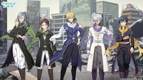 「ワールドエンドヒーローズ」新たな立ち絵“ダメージ戦闘服”が公開！の画像3