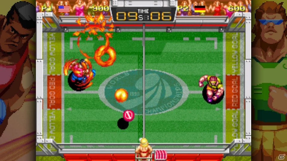 アーケードスポーツゲームの名作「フライングパワーディスク：Windjammers」がNintendo Switchで配信開始！の画像2