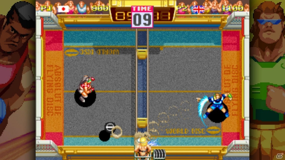 アーケードスポーツゲームの名作「フライングパワーディスク：Windjammers」がNintendo Switchで配信開始！の画像3