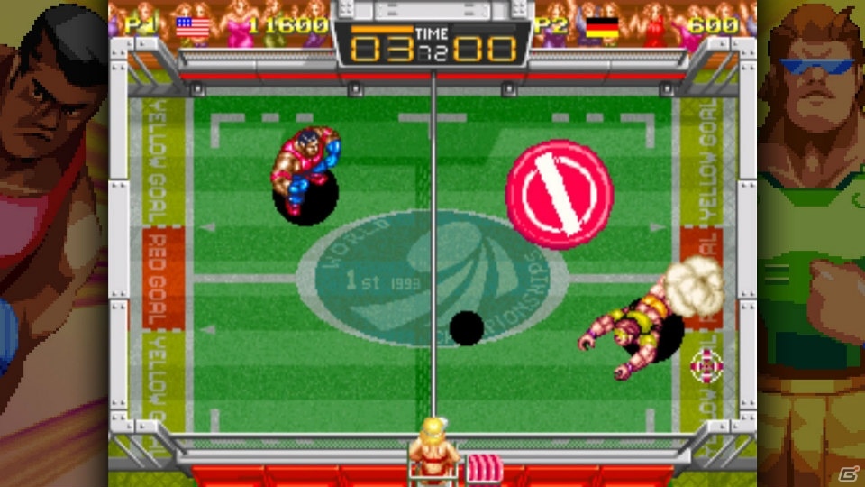 アーケードスポーツゲームの名作「フライングパワーディスク：Windjammers」がNintendo Switchで配信開始！の画像4