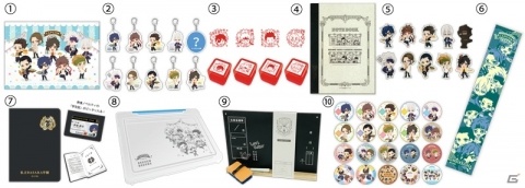 カプコンカフェ×「学園BASARA」のカフェコラボグッズが一挙公開！の画像1