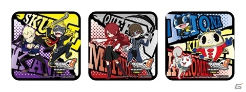 ペルソナQ 2 ラビリンス×セガコラボカフェ スクエアホロ缶バッジ　岳羽ゆかり セガコラボカフェ ペルソナQ2』開催のお知らせ｜セガ SEGA