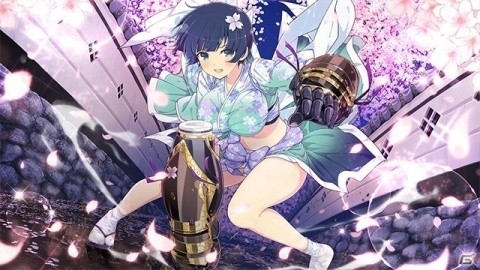 「シノビマスター 閃乱カグラ NEW LINK」“繚”スタイルの夜桜、叢の忍転身カードが手に入るガチャ開催！の画像3