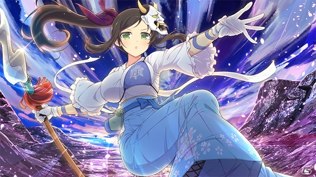 シノビマスター 閃乱カグラ NEW LINK」“繚”スタイルの夜桜、叢の忍転身