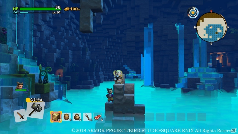 「ドラゴンクエストビルダーズ2　破壊神シドーとからっぽの島」地下世界を冒険できる新たな島「オッカムル」を紹介！の画像3