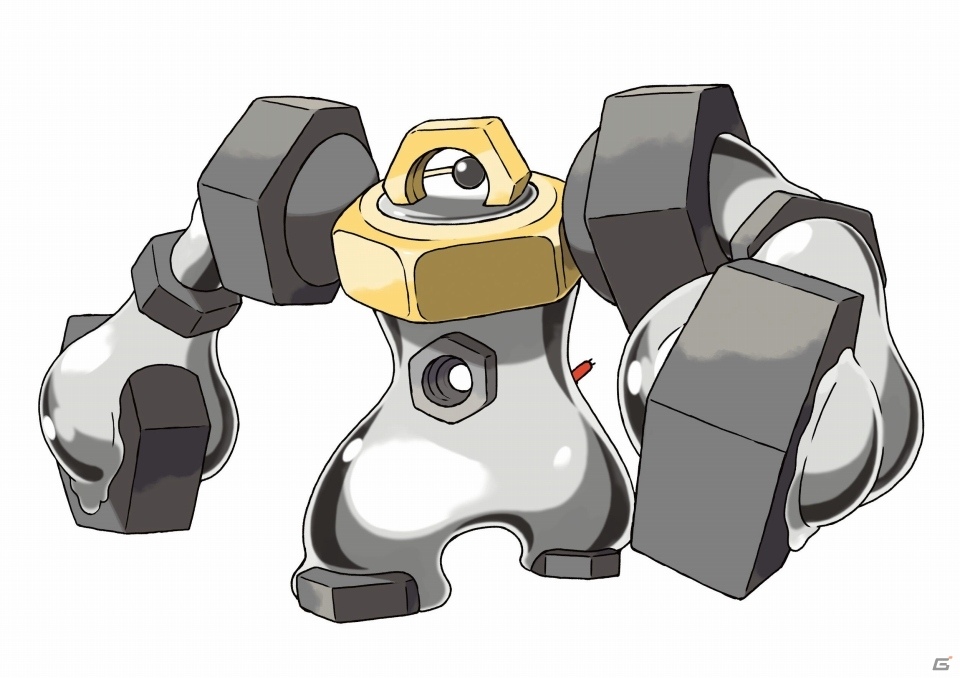 「ポケットモンスター Let's Go! ピカチュウ・Let's Go! イーブイ」メルタンの進化系「メルメタル」が公開！の画像4