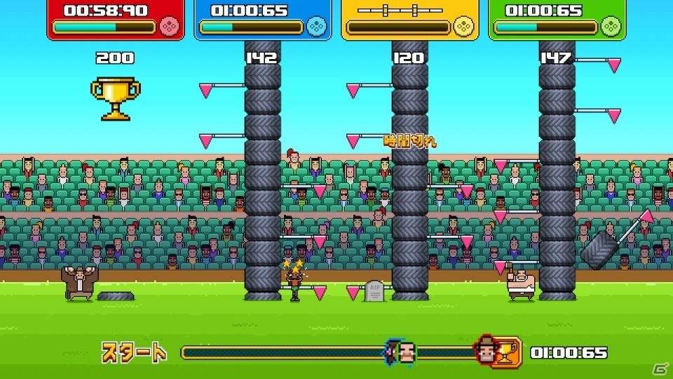 最大4人で楽しめるパーティーゲーム「ティンバーマン VS エディション」が11月1日より配信！の画像4