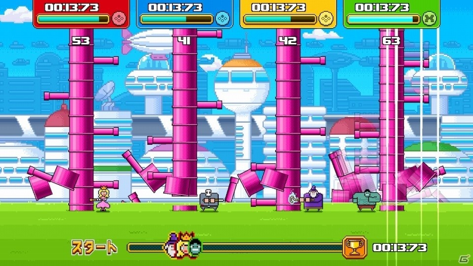 最大4人で楽しめるパーティーゲーム「ティンバーマン VS エディション」が11月1日より配信！の画像5