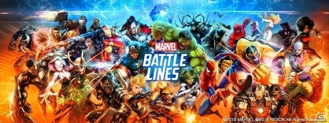 MARVELヒーローやヴィランが登場するTCG「MARVEL Battle Lines」が配信開始！の画像1