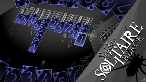 ジー・モード、RucKyGAMES開発によるSwitch向けタイトル「スパイダーソリティア BLACK」を配信の画像1