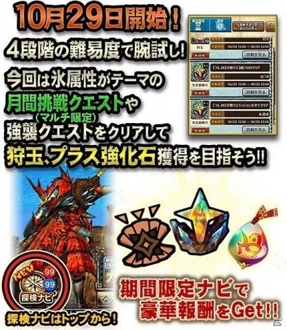 「モンスターハンター エクスプロア」10月29日のアップデートでウラガンキン輝岩種が登場！の画像6