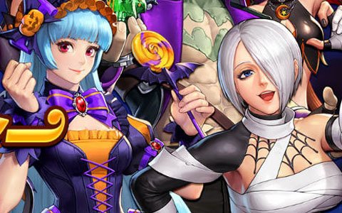 「THE KING OF FIGHTERS ALLSTAR」クーラ、アンヘルがハロウィン衣装で初参戦！