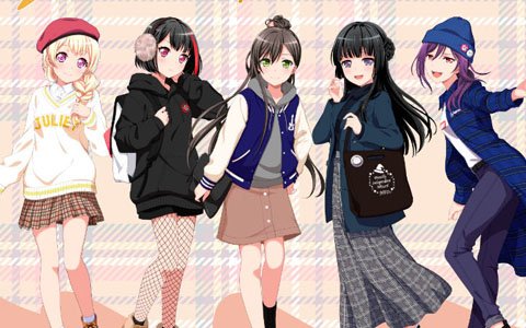 「バンドリ！ ガールズバンドパーティ！」とアパレルブランド「WEGO」のコラボレーション第2弾が決定！