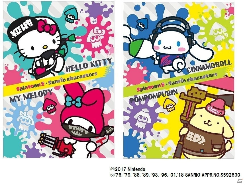 「スプラトゥーン2×サンリオキャラクターズ」第二弾フェアがキデイランドにて11月10日より開催！の画像12