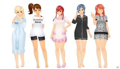 「スクールガールストライカーズ2」36人分すべてデザインが違う特別仕様！新作コスチューム「ルームウェア」が登場の画像10