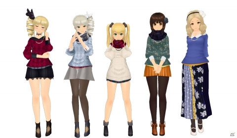 「スクールガールストライカーズ2」36人分すべてデザインが違う特別仕様！新作コスチューム「ルームウェア」が登場の画像11