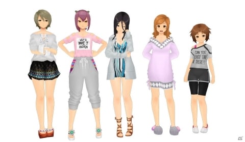 「スクールガールストライカーズ2」36人分すべてデザインが違う特別仕様！新作コスチューム「ルームウェア」が登場の画像4