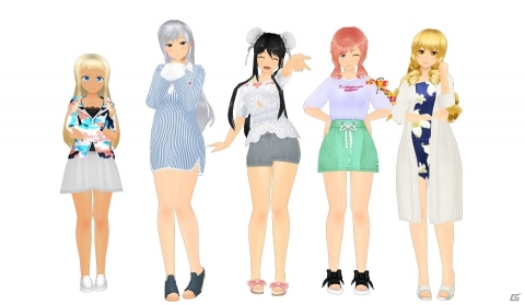 「スクールガールストライカーズ2」36人分すべてデザインが違う特別仕様！新作コスチューム「ルームウェア」が登場の画像7