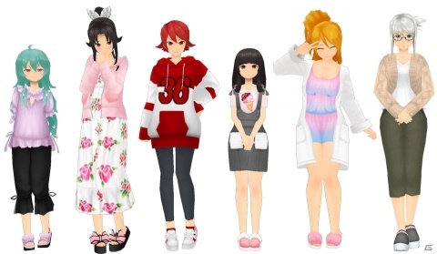 「スクールガールストライカーズ2」36人分すべてデザインが違う特別仕様！新作コスチューム「ルームウェア」が登場の画像8