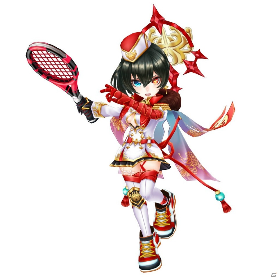 「白猫テニス」MVPアワード2018に選ばれたミューエ（CV：市ノ瀬加那）ら3人が装い新たに登場！の画像4