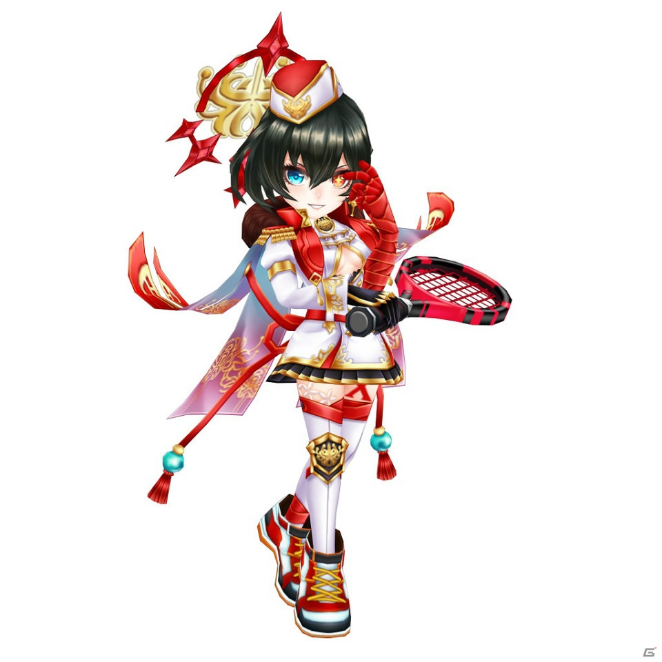 「白猫テニス」MVPアワード2018に選ばれたミューエ（CV：市ノ瀬加那）ら3人が装い新たに登場！の画像5