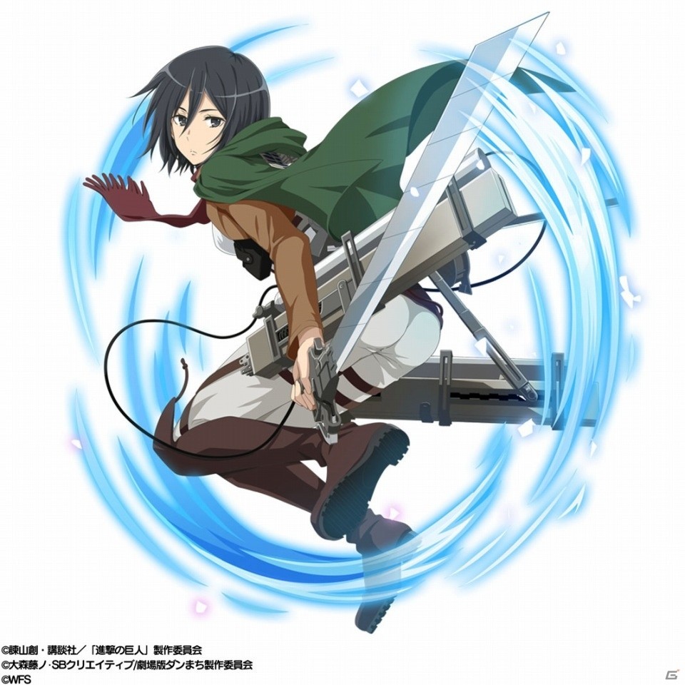 「ダンまち～メモリア・フレーゼ～」にて「進撃の巨人」とのコラボが開催！の画像4