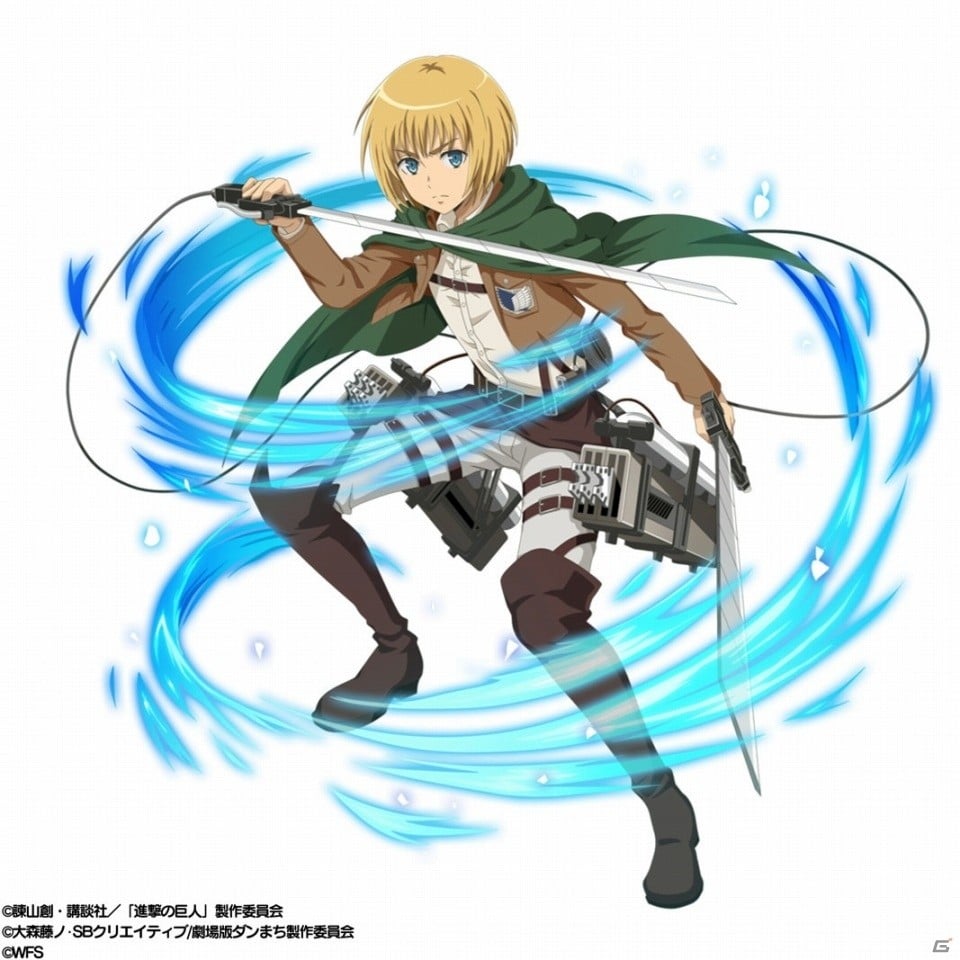 「ダンまち～メモリア・フレーゼ～」にて「進撃の巨人」とのコラボが開催！の画像6