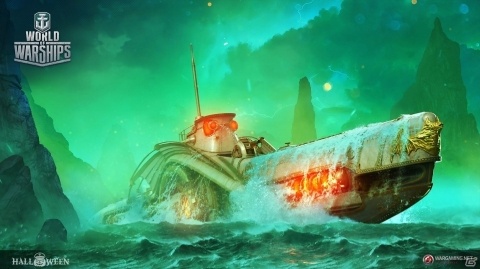 「World of Warships」ハロウィーン・オペレーションにて“潜水艦”が11月1日に実装！の画像1