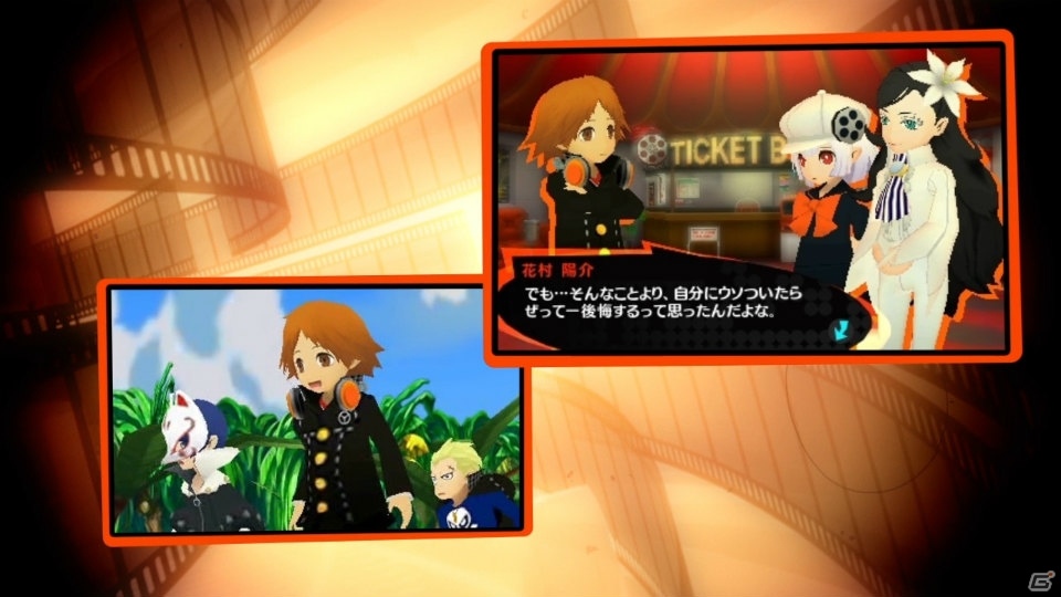 ペルソナQ2 ニューシネマラビリンス 東京ゲームショウ 缶バッジ 花村陽介 ペルソナQ2 ニューシネマラビリンス 東京ゲームショウ 缶バッジ