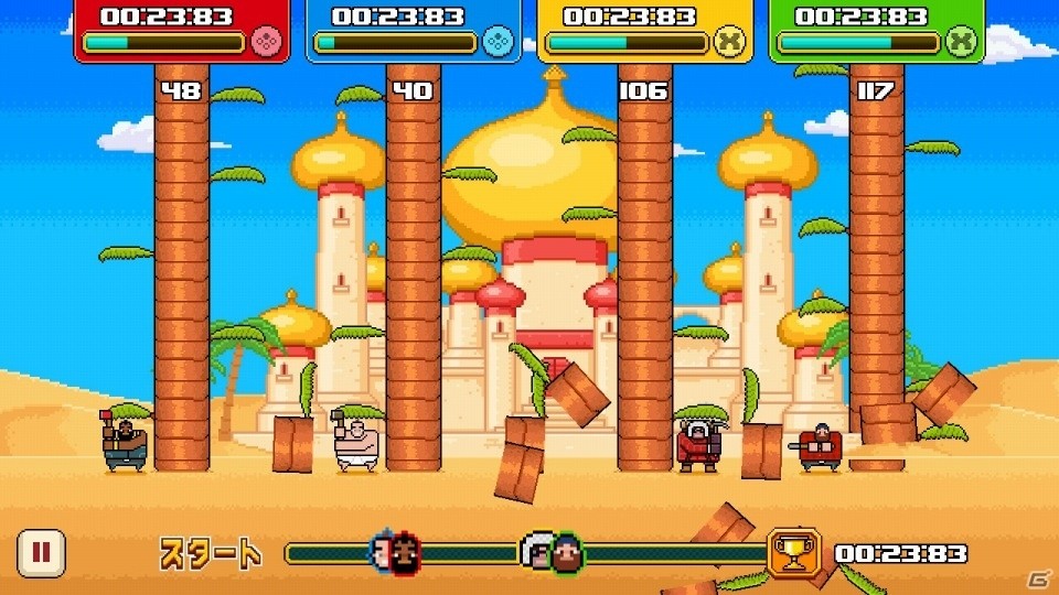 最大4人で楽しめるパーティーゲーム「ティンバーマン VS エディション」が配信開始！の画像7