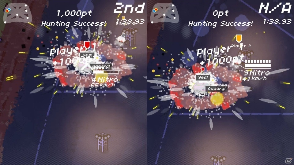 レトロ風のレーシングゲーム「SUPER PIXEL RACERS」がPS4/Xbox Oneにて配信開始！の画像6
