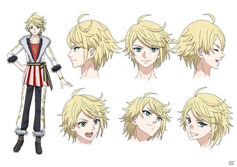 「キンプリ プリズムラッシュ！LIVE」アプリオリジナルキャラ「天下兄弟」の設定画が公開！の画像1
