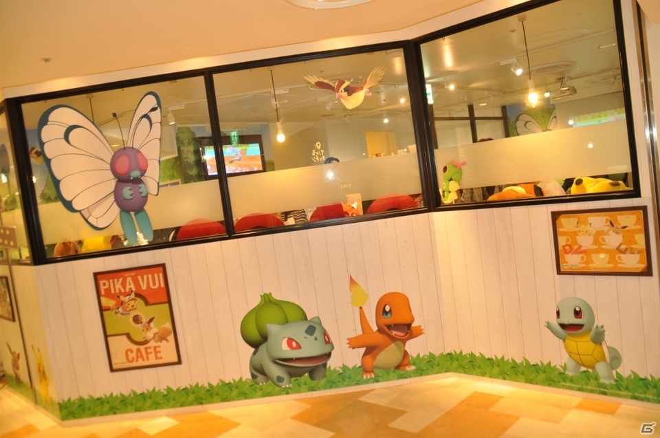 初代のポケモンたちがフューチャーされた店内は可愛さでいっぱい！「Let's Go! ピカ・ブイカフェ」内覧会の模様をお届けの画像10