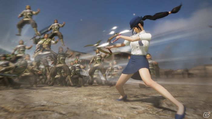 「真・三國無双8」過去シリーズでも人気の「制服」をモチーフにした有料DLCが配信開始！の画像6