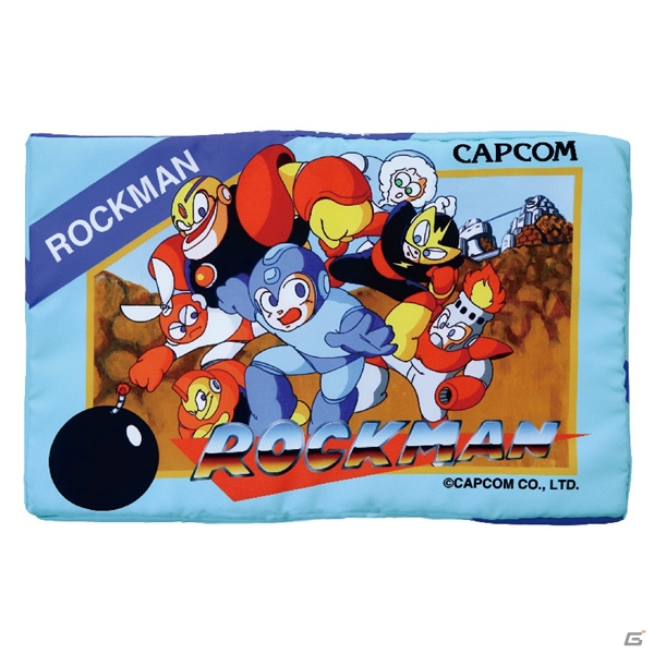 「ロックマン」のパッケージがクッションに！「カセットクッション」がヴィレヴァンオンラインで販売開始の画像2
