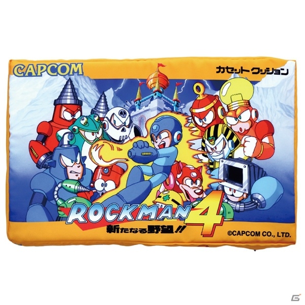 「ロックマン」のパッケージがクッションに！「カセットクッション」がヴィレヴァンオンラインで販売開始の画像8