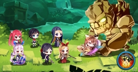 美少女放置ゲーム「メリーガーランド」の事前登録が開始！宝石1000個や☆5キャラがもらえるキャンペーンも開催中の画像2