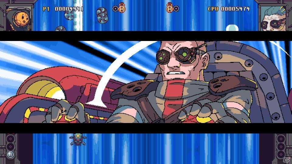 対戦型シューティング「ライバル・メガガン」が11月29日に発売！大型ボスシップに変形し相手の画面へ侵略の画像5