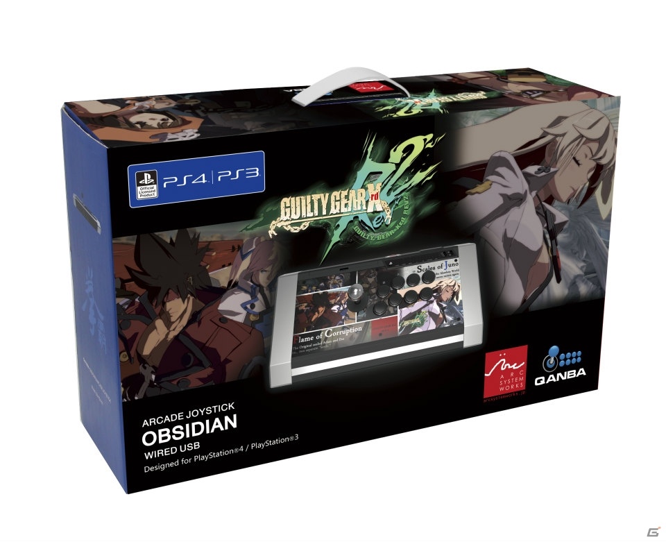 GUILTY GEAR Xrd REV 2 Obsidian アーケード ジョイスティック」が11月