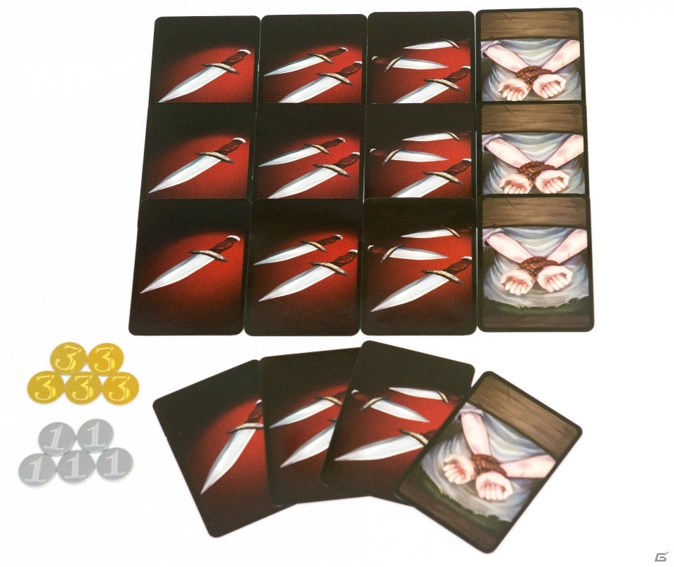 心理戦カードゲーム「Jack Knife」がゲームマーケット2018秋にて販売！の画像2