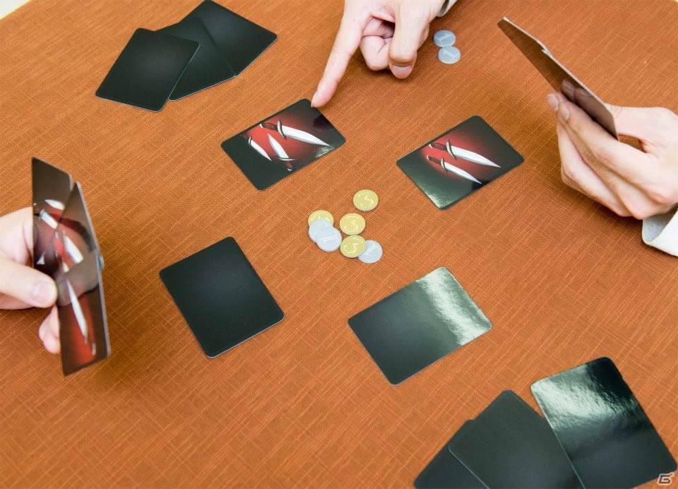心理戦カードゲーム「Jack Knife」がゲームマーケット2018秋にて販売！の画像3