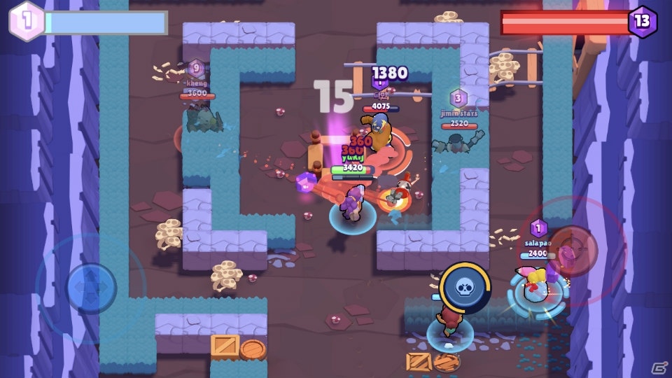 はちゃめちゃ大乱闘の3対3チーム対戦型ゲーム「ブロスタ」事前登録の受付が開始！の画像3