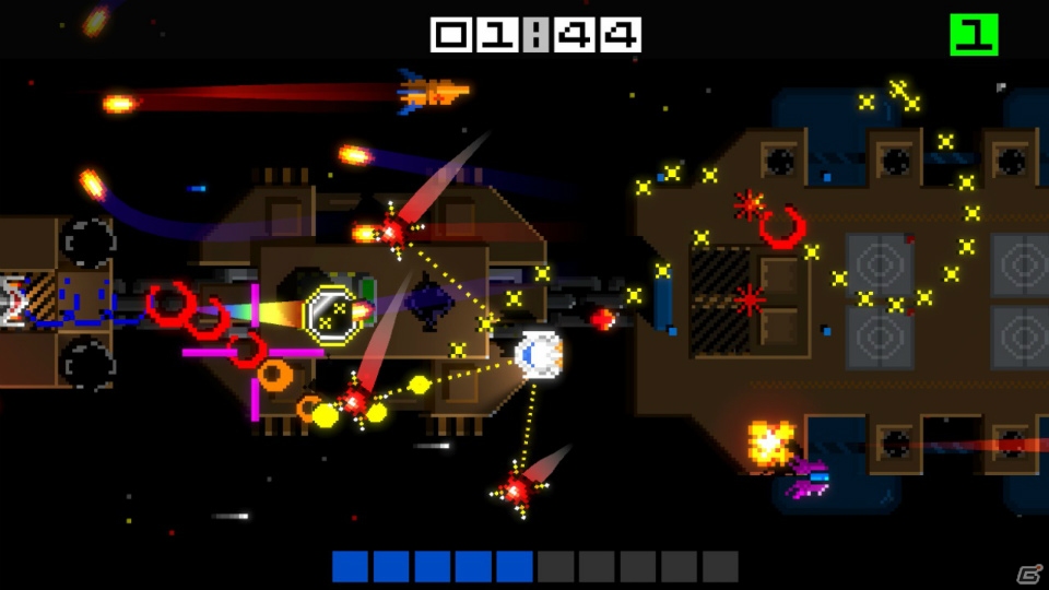 ピクセルアート風シューティング「Hyper Sentinel」Nintendo Switch向けに11月22日発売決定！の画像2