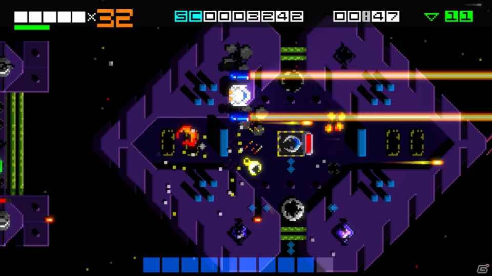 ピクセルアート風シューティング「Hyper Sentinel」Nintendo Switch向けに11月22日発売決定！の画像3