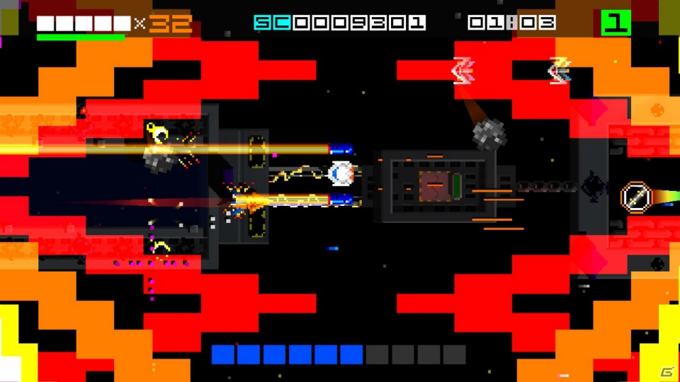 ピクセルアート風シューティング「Hyper Sentinel」Nintendo Switch向けに11月22日発売決定！の画像6