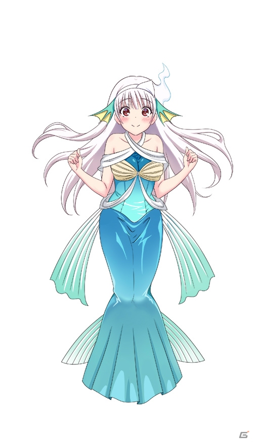 PS4「ゆらぎ荘の幽奈さん 湯けむり迷宮」本日発売を記念して人魚姫の衣装が無料DLCとして配信！の画像1